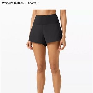 Lululemon Speed Up HR Short 4”